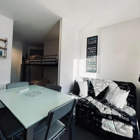 Studio Centre Station, 4 Pers, Res Griou, Wifi * 拉维西尔